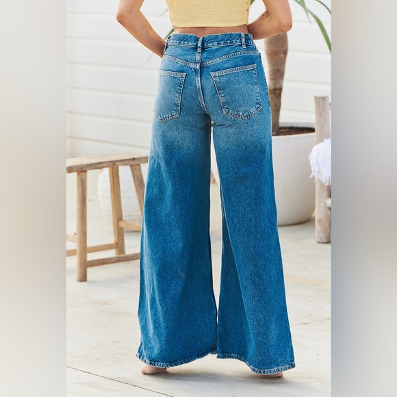 🎉LAST PIECE🎉FREE PEOPLE Lovefool Low Rise Jeans - Picture 13 of 16